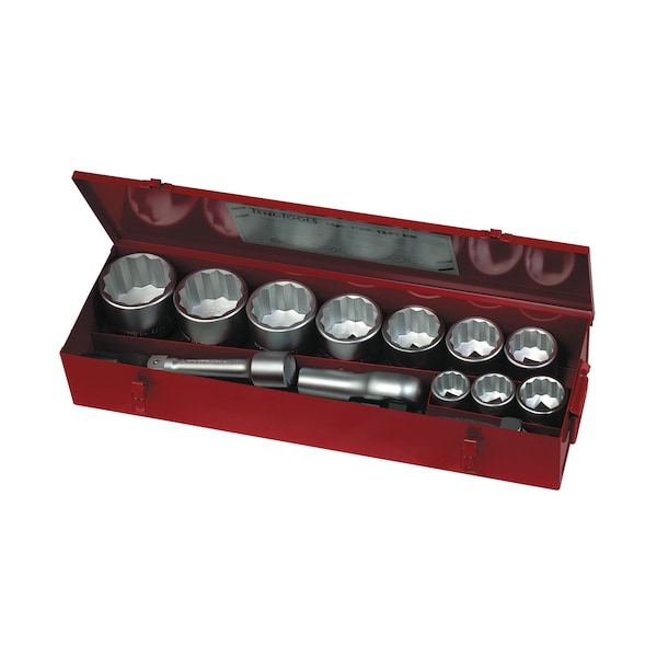 M1115MM - 15 Piece 1" Drive 12 Point Metric Socket Set